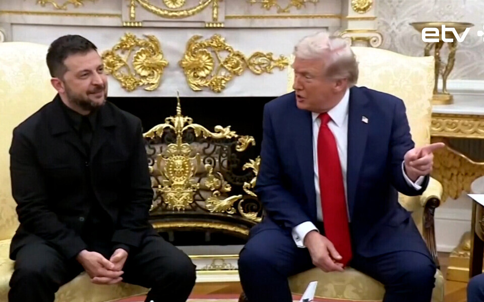Зеленский и Трамп.