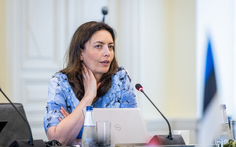 Sotsiaalminister Karmen Joller.