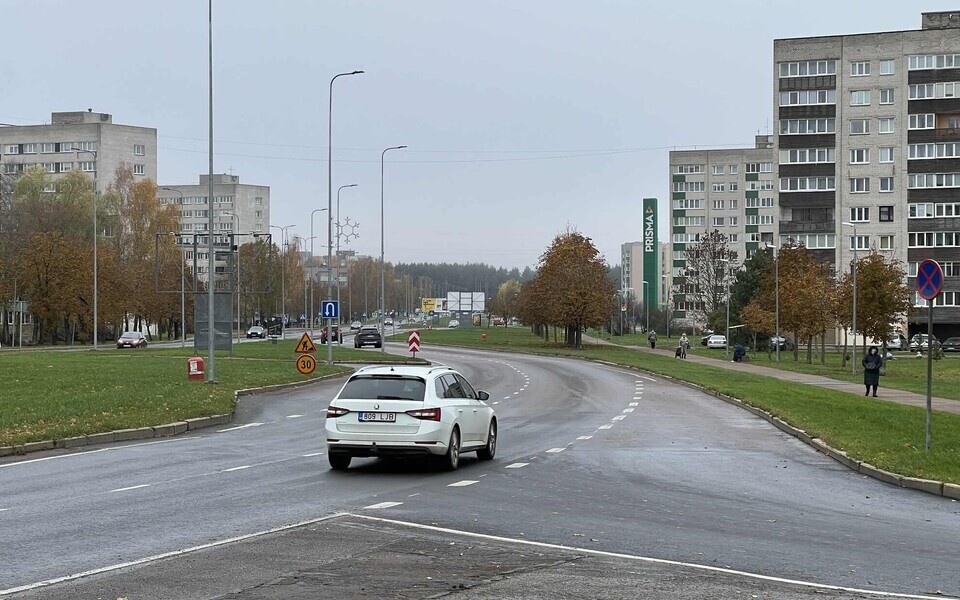 Проспект Кангеласте в Нарве.