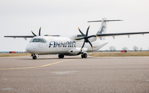 Самолет Finnair.