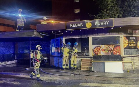 Akadeemia tee ääres asunud kebabikiosk hävis maikuus tulekahjus.