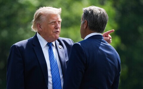Дональд Трамп и Джон Рэтклифф.