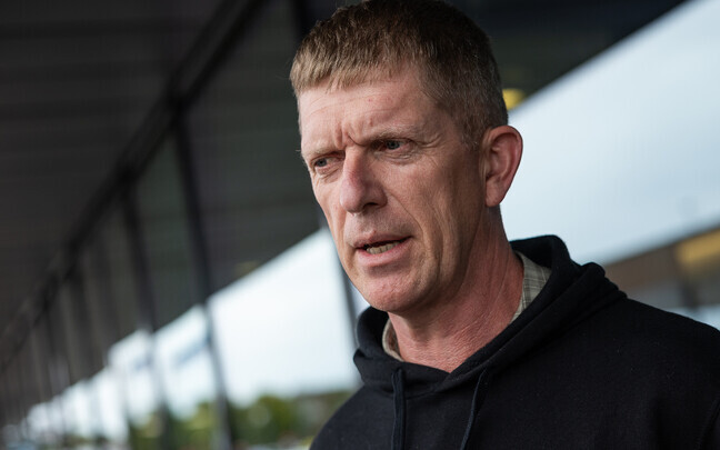 Martin Herem Tallinna lennujaamas.