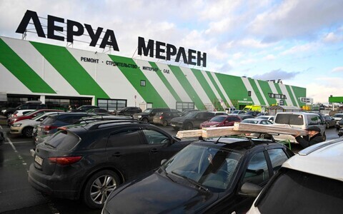 Магазин сети Leroy Merlin под Москвой. Март 2023 года.