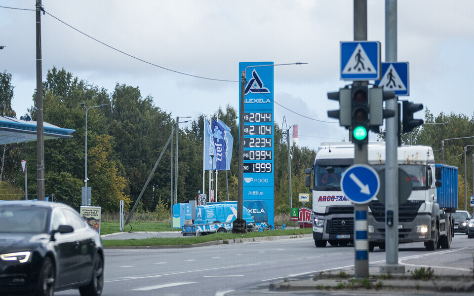 Kütusehinnad Tallinnas 21. septembril.