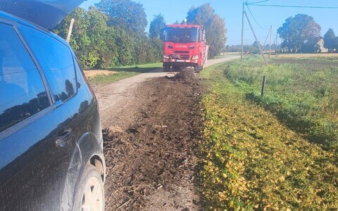 Последствия инцидента в деревне Сууре-Ракке.
