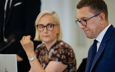 Peaminister Kristen Michal ja haridusminister Kristina Kallas.