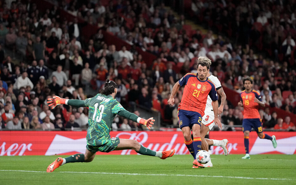 Mikel Oyarzabali võiduvärav tõi Hispaaniale Wembley staadionil kolm punkti
