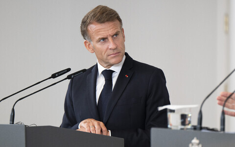 Президент Эмманюэль Макрон.