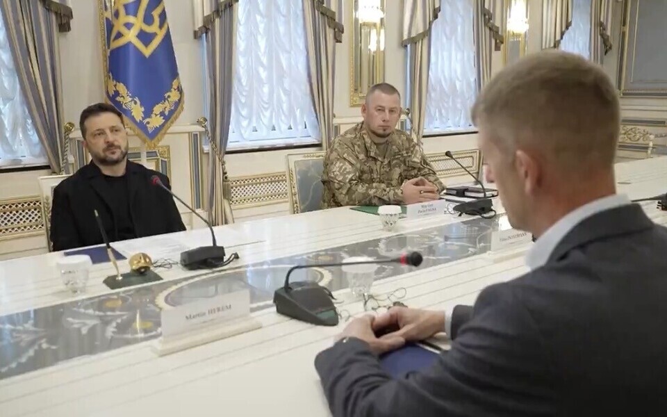Мартин Херем и Владимир Зеленский.