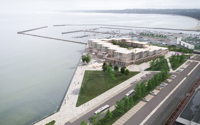 The winning design for the Pirita TOP area.