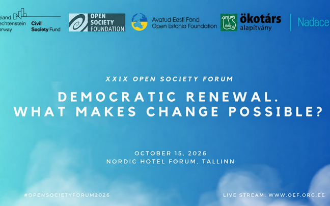 XXIX Open Society Forum.