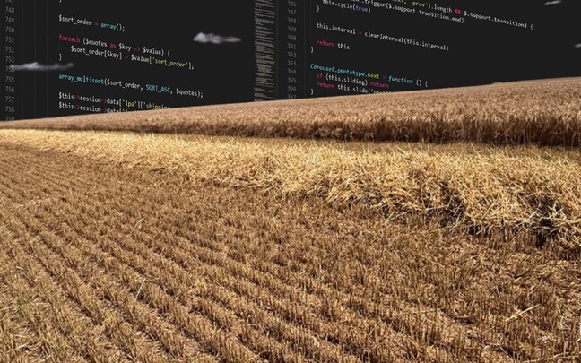 Potential applications for AI include logistics, managing the storage and processing of agricultural products, and analyzing fields.