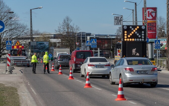 Haabersti ringristmikul algasid ehitustööd.
