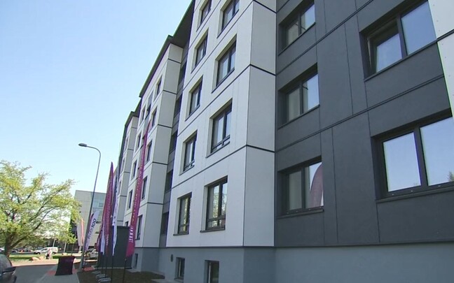 TT&Uuml; projekti raames renoveeritud kortermaja.