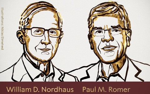 William Nordhaus ja Paul Romer.