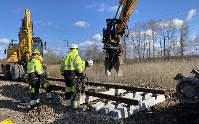 Rail Baltica €5.8 million access track repair work starts - Vimarsana News