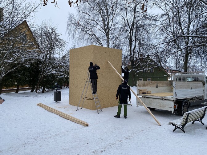 Gallery: Viljandi authorities cover up controversial Jaak Joala feature - Vimarsana News