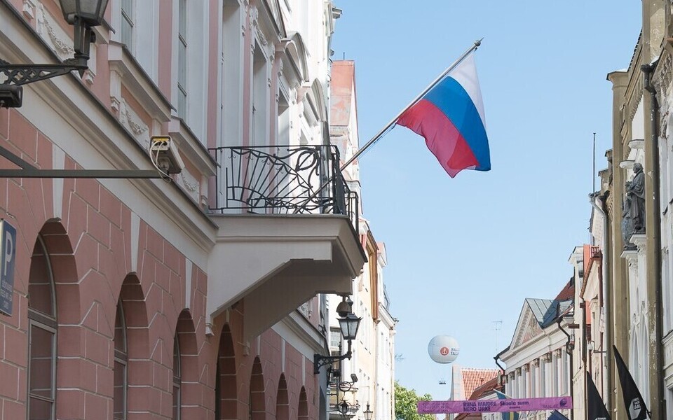Russian Embassy on Pikk t&auml;nav in Tallinn.