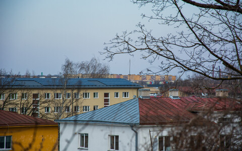 Многоквартирные дома в Тарту.