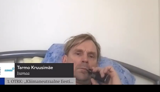 Vaping MP misses Riigikogu question spot while chilling to music at home - Vimarsana News