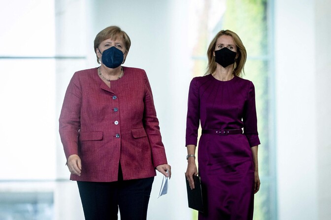 Kallas ja Merkel tunnevad muret põgenike pärast Euroopas - Vimarsana News