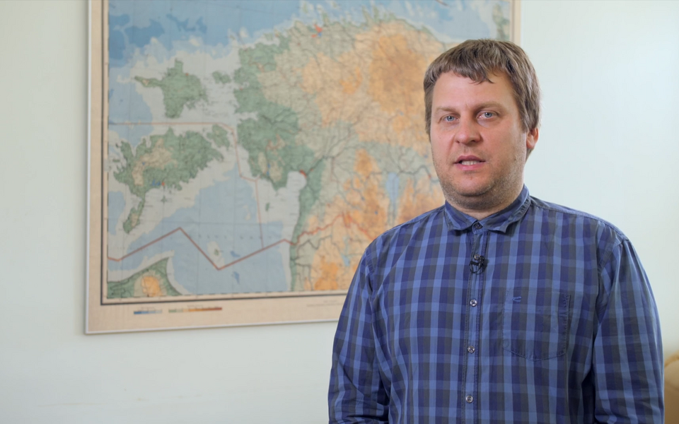 Tartu Ülikooli Eesti geograafia kaasprofessor Taavi Pae.