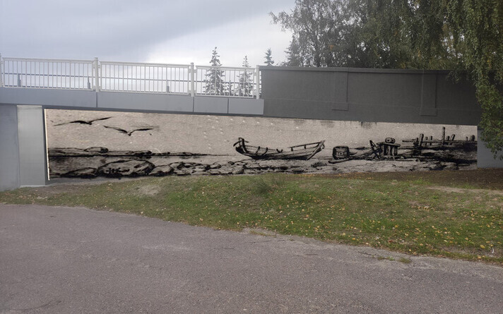 Pärnu Kesklinna silda hakkab kaunistama seinamaal.