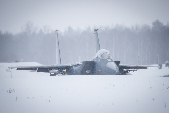 Gallery: US F-15s join Belgian F-16s at Ämari air base - Vimarsana News