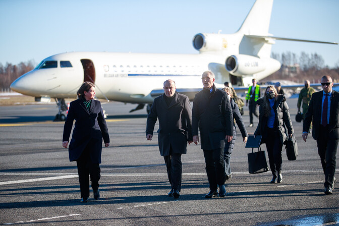 Gallery: NATO secretary general arrives in Estonia - Vimarsana News
