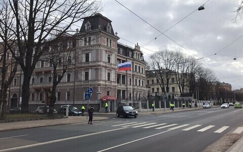 Российское посольство в Риге.