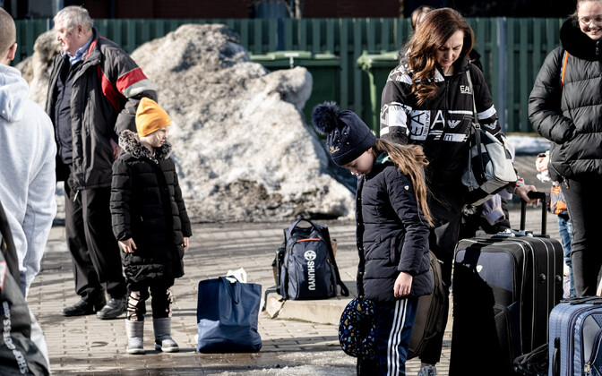 More than 21,000 Ukrainian refugees have arrived in Estonia so far