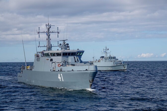 Gallery: EML Sakala involved in NATO maritime exercise off Finland, Sweden - Vimarsana News
