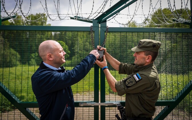 Gallery: First section of Estonia's eastern border handed over to PPA - Vimarsana News
