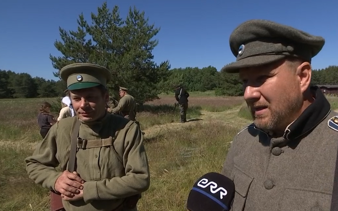Aegna scene of holiday battle reenactments from two very different eras - Vimarsana News