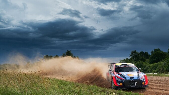 Gallery: Tänak still third after Rally Estonia day three, Rovanperä leads - Vimarsana News