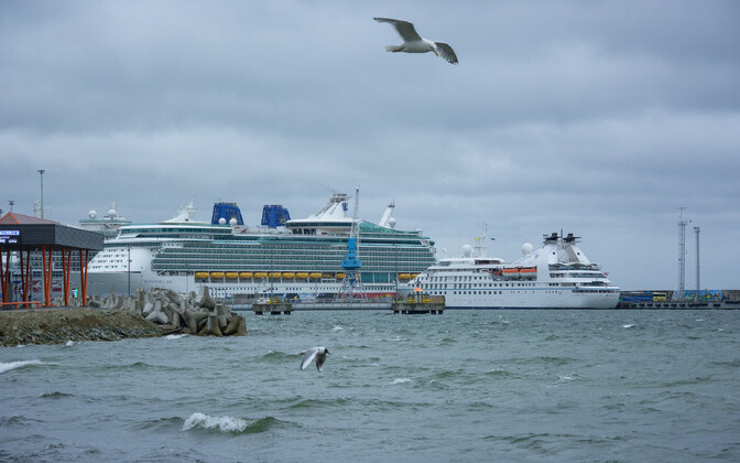 Cruise ships remaining in Tallinn longer than before