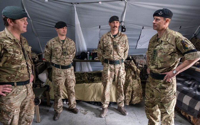 Britain's Prince Edward visits Agile Task Force Estonia - Vimarsana News