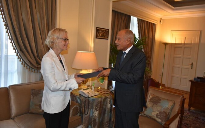 Estonian Ambassador to the Arab League presents her credentials - Vimarsana News
