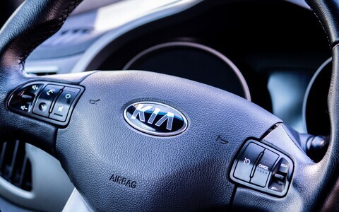 Автомобиль Kia. Иллюстративная фотография.