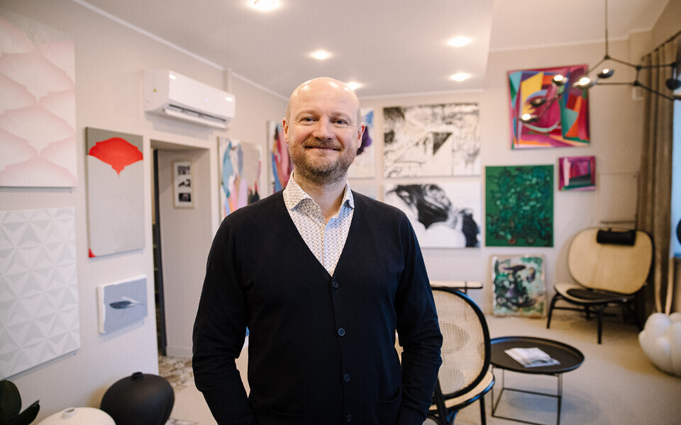 Galerii eestvedaja Siim Raie Artroverdi algses asukohas N&otilde;mmel