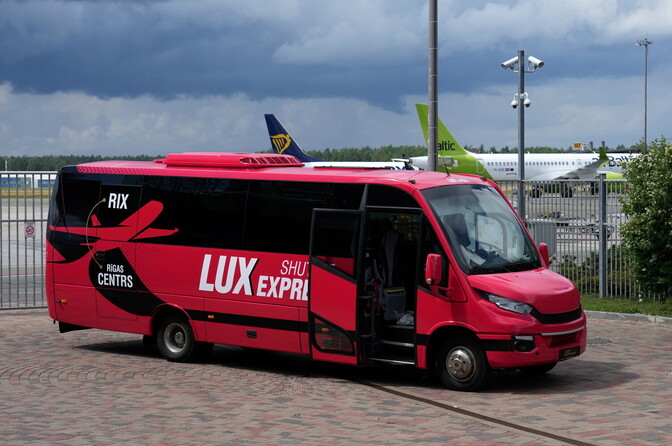 Lux Express открыл экспресс-линию между аэропортом и центром Риги | За ...