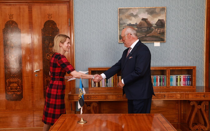 Prime Minister Kaja Kallas resigns