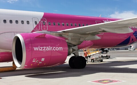 Самолет Wizz Air.