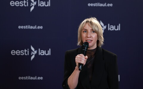 Eesti Laul 2025 pressikohtumine, produtsent Riin Vann