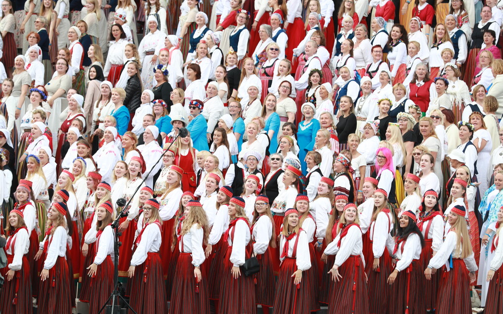 XXVIII Laulupeo ISEOMA Avakontsert Tallinna Lauluv ljakul Laulu Ja 