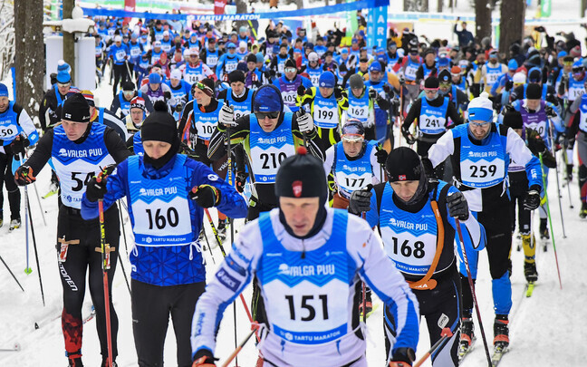 41. Tartu maraton Alutagusel.