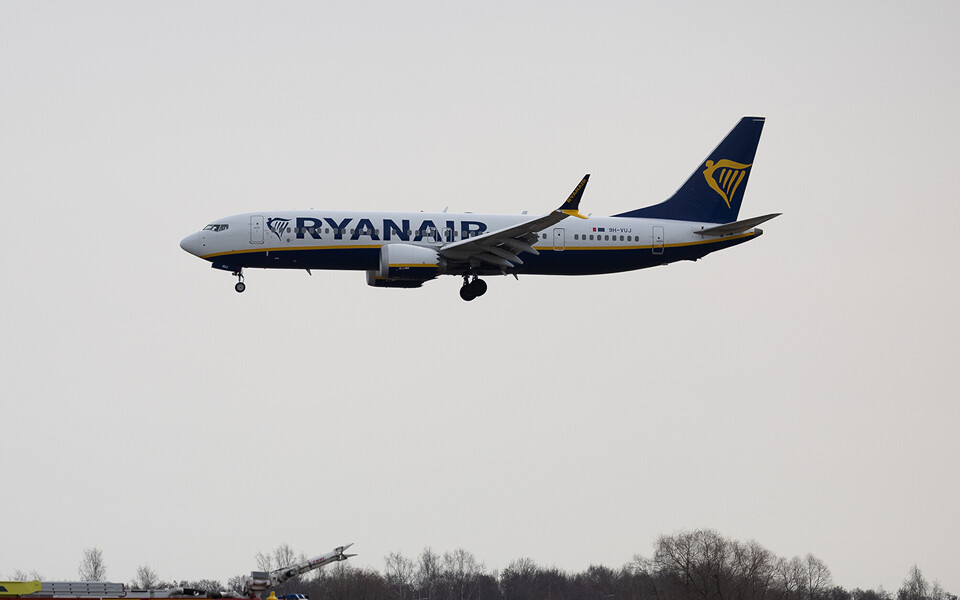 Самолет Ryanair. Иллюстративная фотография.