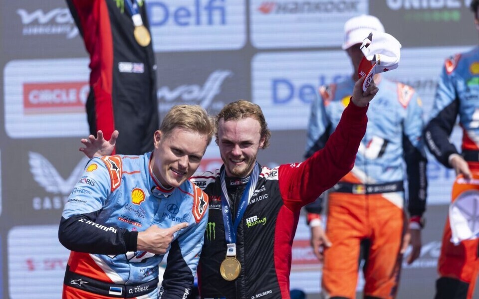 Ott T&auml;nak ja Oliver Solberg