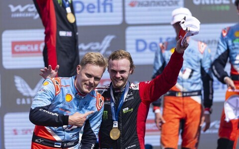 Ott T&auml;nak ja Oliver Solberg